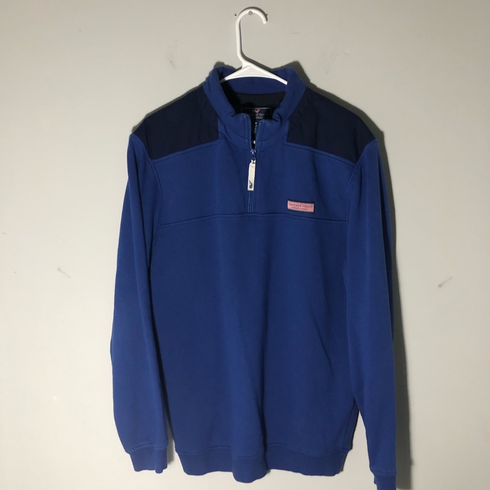 Vineyard Vines Blue Quarter Zip